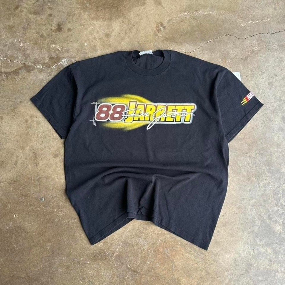 Dale Jarrett ups NASCAR shirt Yellow and black Dale size XL
